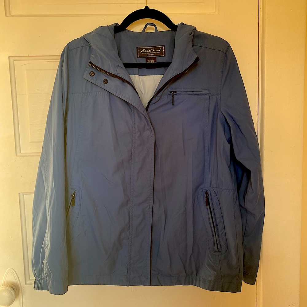 Eddie Bauer sky blue jacket
